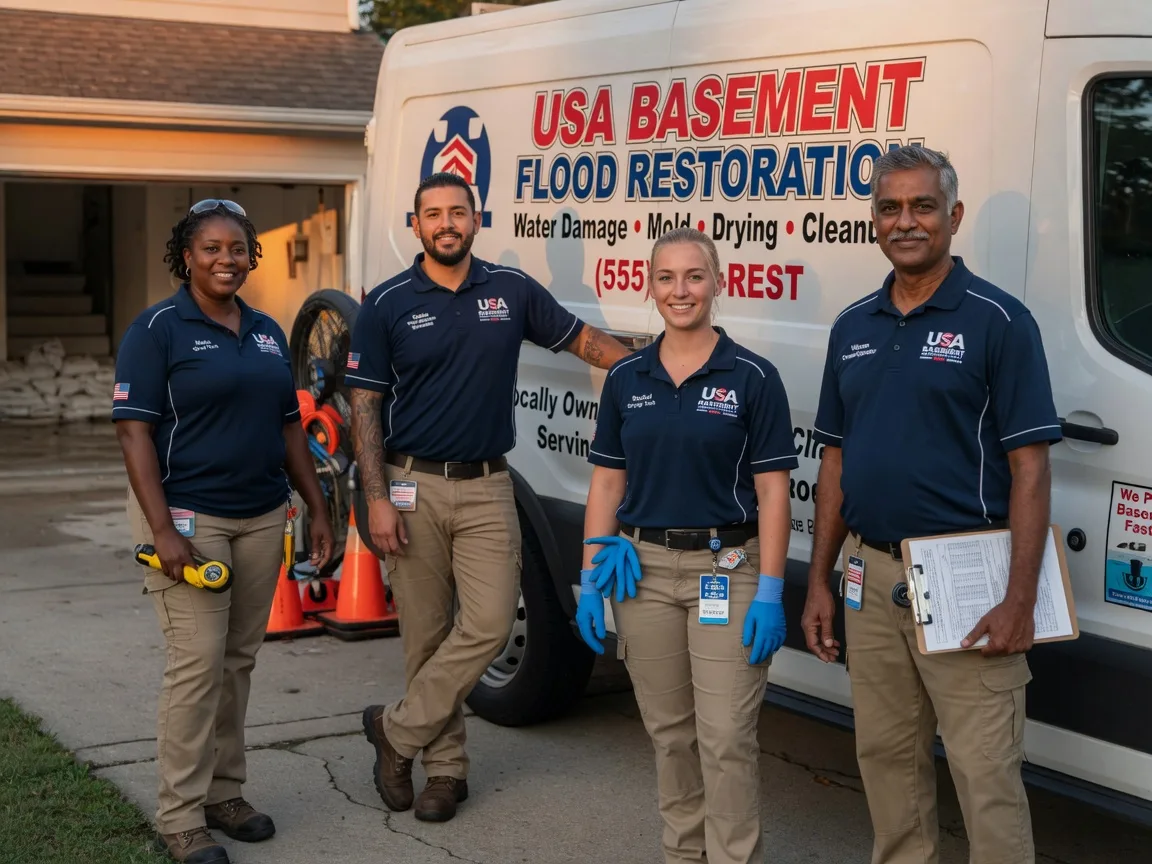 Basement Flood Cleanup company in Groves, TX