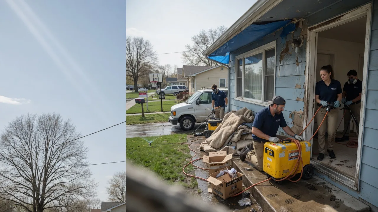 Basement Flood Cleanup in Groves, TX near me